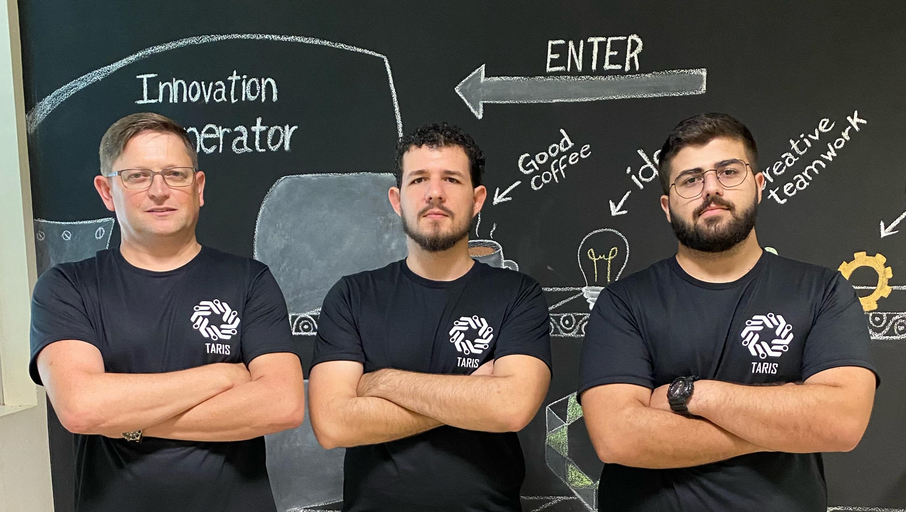 Equipe fundadora da Taris